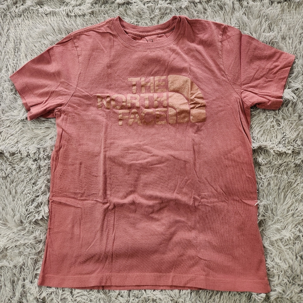 The North Face Pink Crewneck Tee Shirt